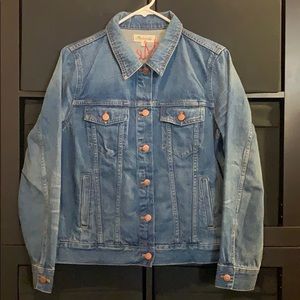 Madewell Embroidered Denim Jacket